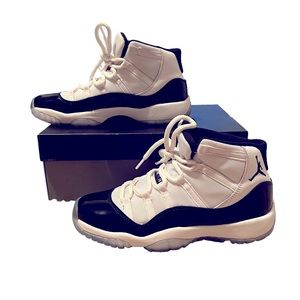 7Y Air Jordan 11 Retro Concord shoes